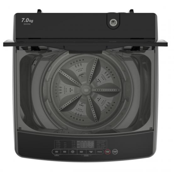 غساله فريش فوق اوتوماتيك 7كيلو سلفر جسم بلاستيك فيس ليفت الصورة 2