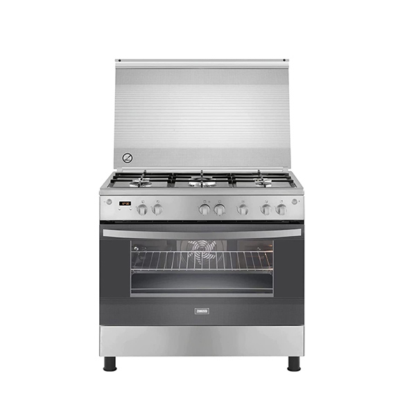 بوتجاز زانوسى 5شعله كول ماكس ستانلس 2مروحه حملات زهر امان ZCG94396XA