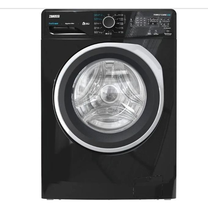Zanussi غساله ملابس اتوماتيك زانوسى، 8 كيلو جرام، 1200 لفة في الدقيقة، ZWF8240BX5   اسود