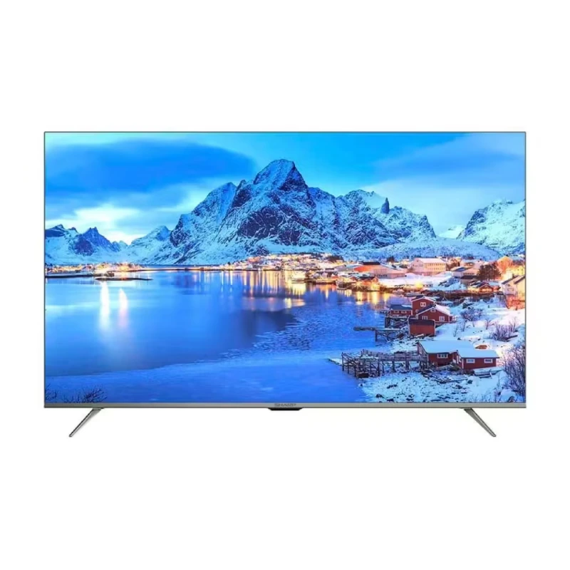 تلفزيون شارب 55 بوصة 4K تلفزيون سمارت بدون فريم اسود 4 T C55DL6EX