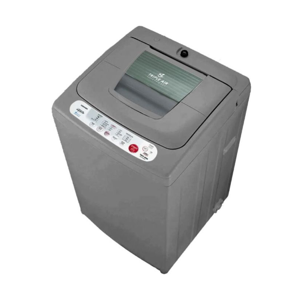 غسالة ملابس توشيبا فوق اوتوماتيك، تحميل علوي، 8 كجم، فضي AEW 8460SP(DS)