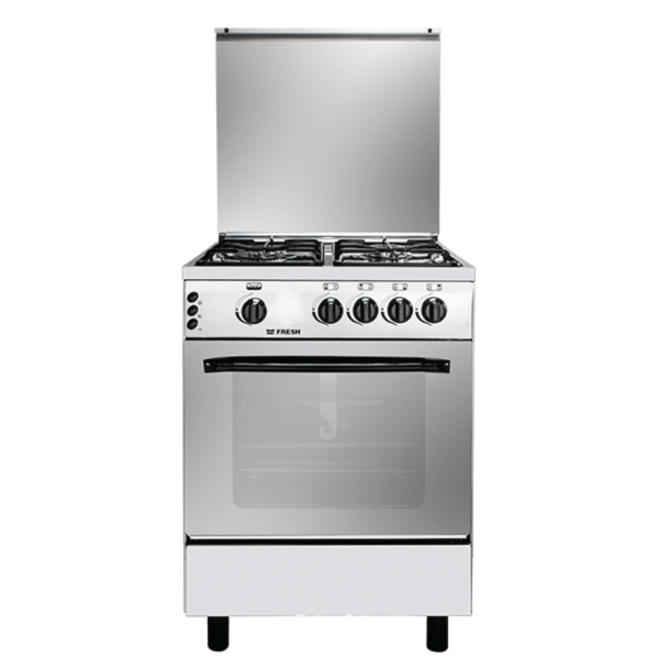 بوتاجاز فريش رينبو 60 × 60   4 شعلة أستانلس ستيل