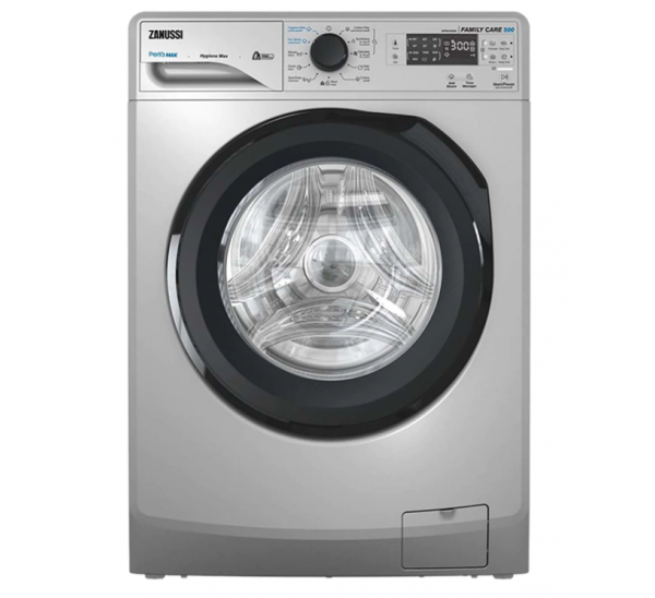 غساله زانوسى اوتوماتيك 7كيلو 1200لفه سلفر بخار بيرلاماكس ZWF7240SB5