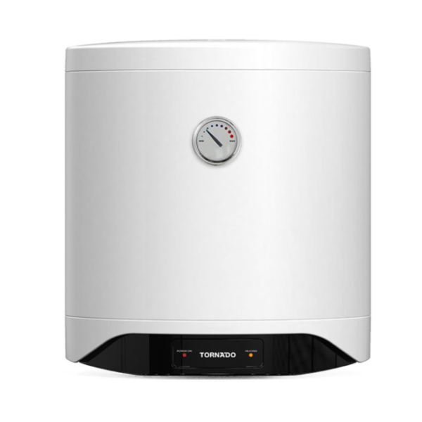 سخان تورنيدو كهرباء 30لتر اينامل لمبه ليد ابيض TEEE30MW