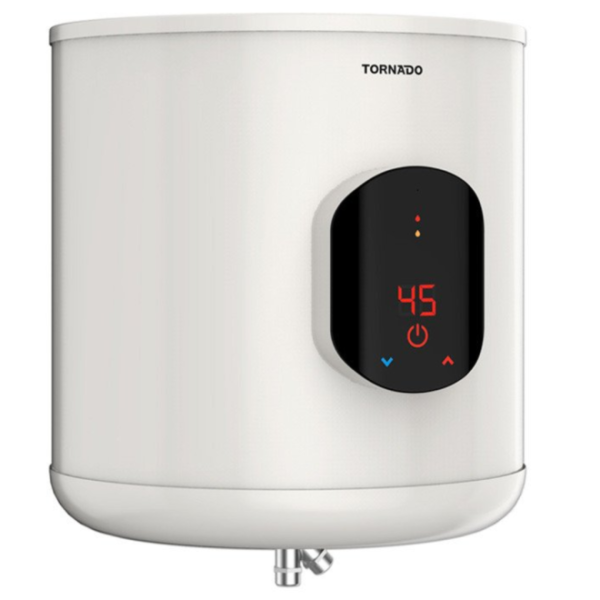 سخان تورنيدو كهرباء 35لتر اوف وايت ديجيتال حله ستانلس EWHS35CSEF