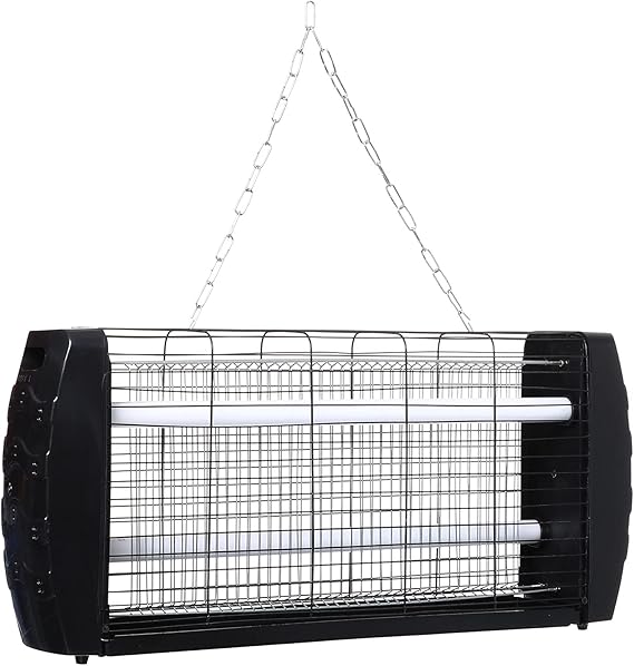 صاعق حشرات الكتروني من فيرست مع مصباحين ليد، 40 وات