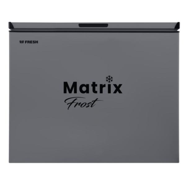 ديب فريش افقى 255لتر سلفر بدون لمبه ماتركس كود8325 FDF330