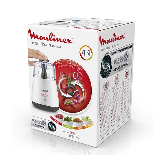 مفرمة لا مولينيت من مولينكس، أبيض، فرنسي ، 1000 وات، dpa144، واط