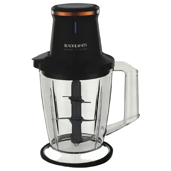 كبة بلاك اند وايت، سعة 3 لتر، قدرة 800 وات، اسود   CH X728