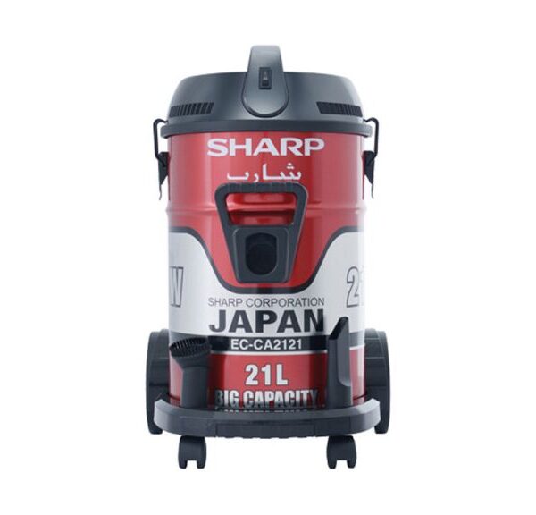 مكنسه شارب برميلى 2100وات 21لتر احمر ECCA2121X