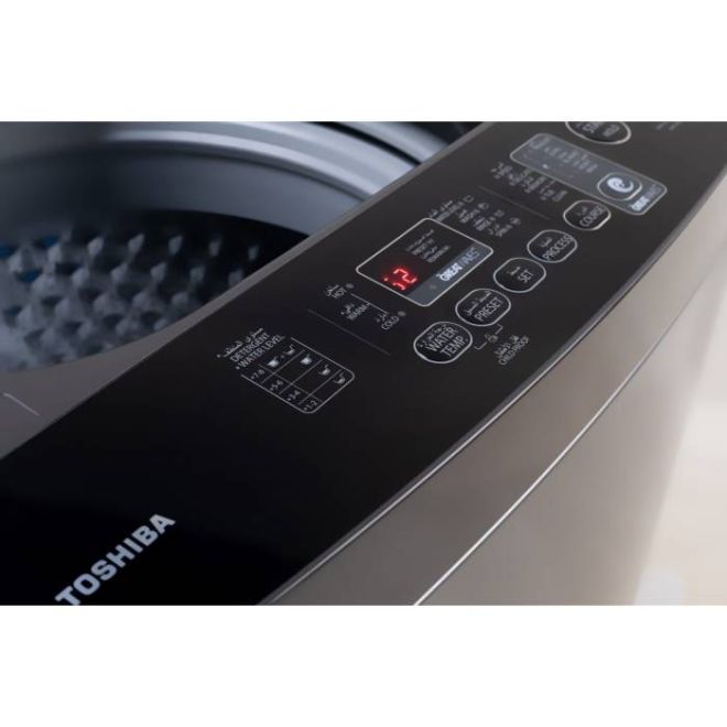 غساله توشيبا فوق اوتوماتيك 11كيلو سلفر هيدروليك AWUK1100HUPEGSK الصورة 3