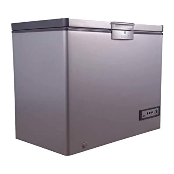 فريزر افقي باساب 304لتر ستانلس داخلى سلفر ES341L