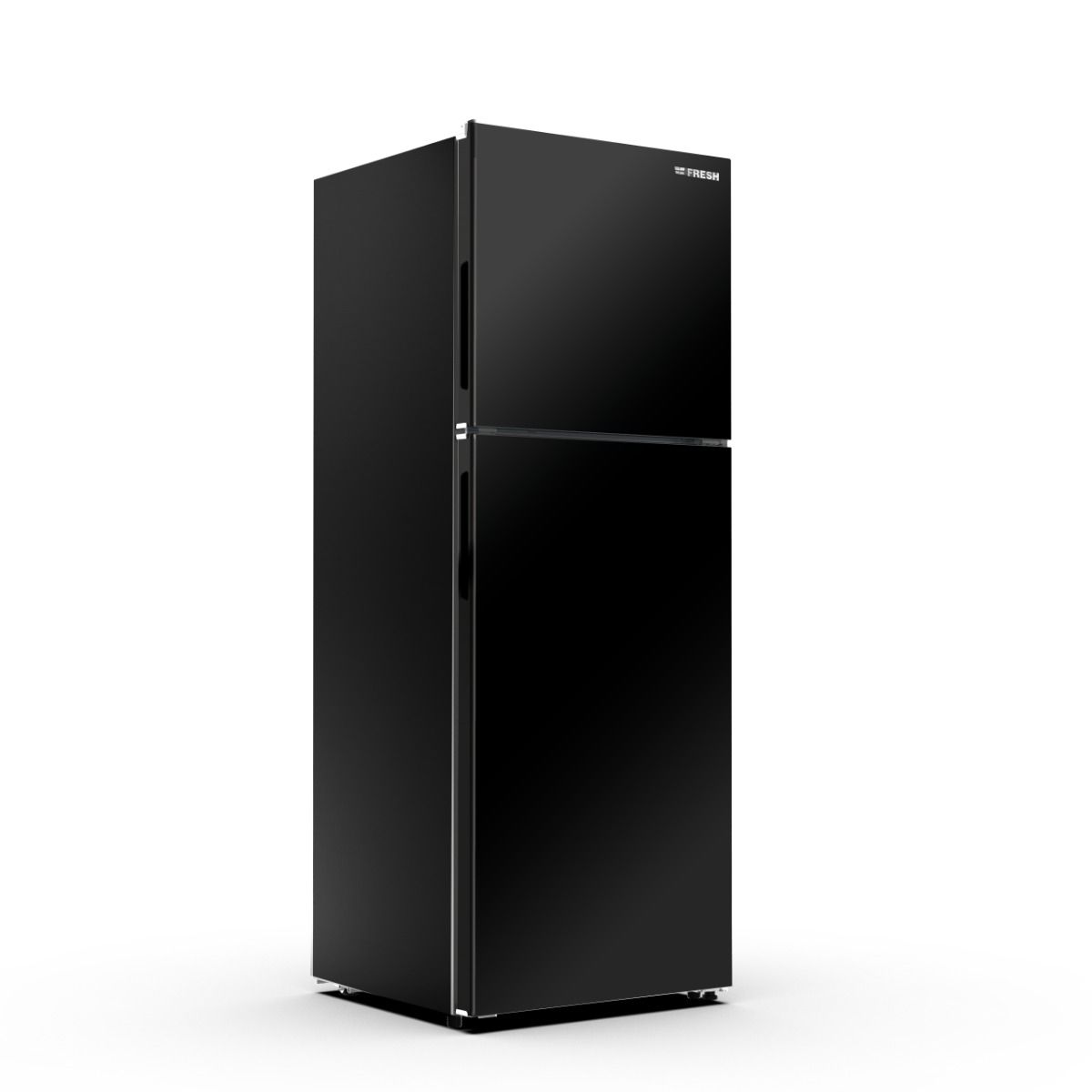 ثلاجه فريش 329 لتر اسود بلازما FNTBR370BBC
