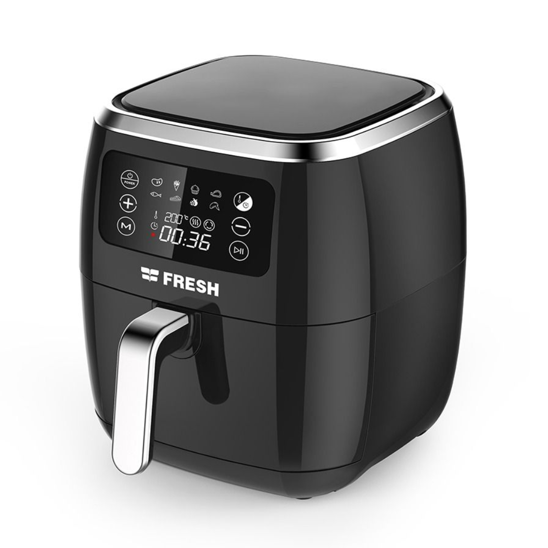 قلايه فريش 7لتر 1800وات ديجيتال اسود XLARGE