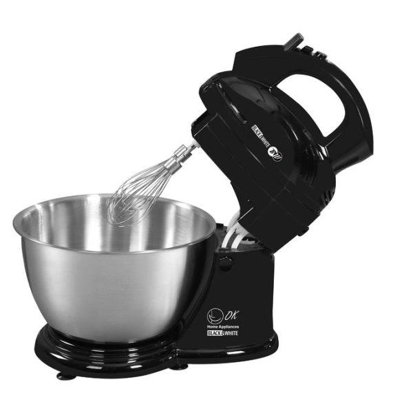 مضرب بعجان بلاك ان وايت 4لتر 400وات 5سرعات اسود H3500