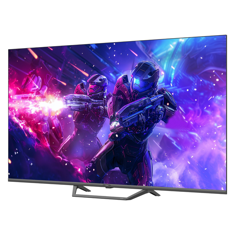 شاشة هاير43 بوصة سمارت جوجل 4K QLED UHDرسيفر داخلي H43S80GFX